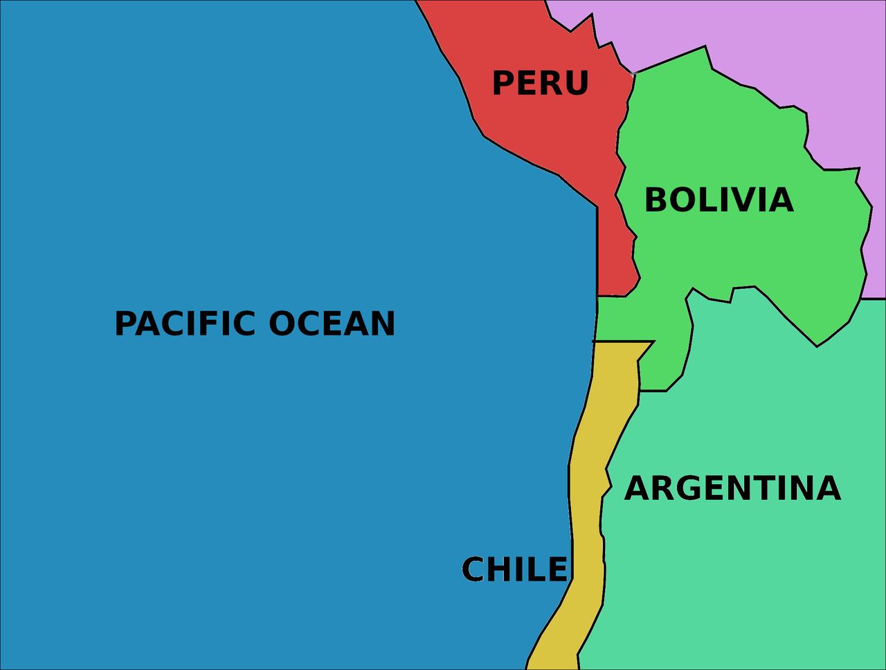 photo mapa chile antiguo
